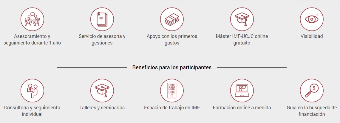 Beneficios de proyectos emprendedores IMF Emprende