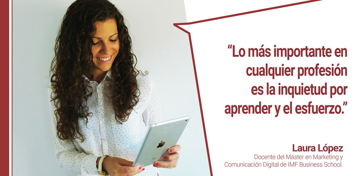 laura lopez docente de marketing digital imf