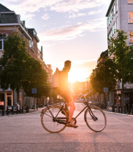 bicicleta como medio de transporte