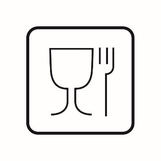 apto para el contacto con alimentos
