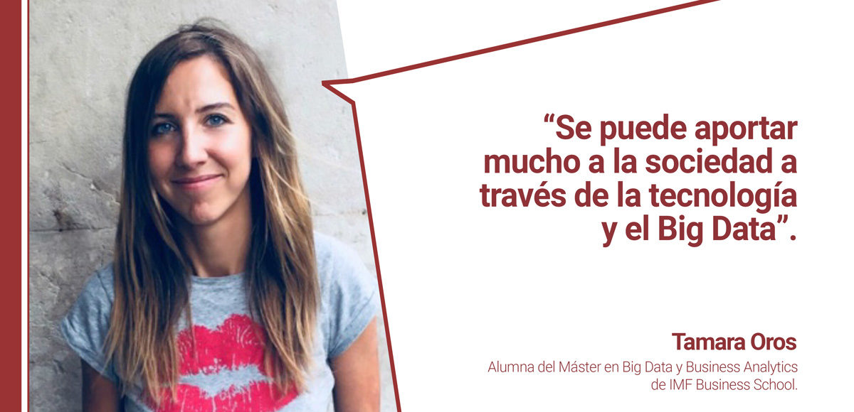 alumna del master en big data y business analytics