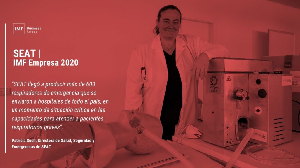 Seat, ganadora Premios IMF Empresa 2020