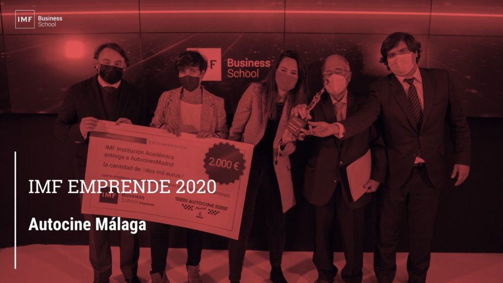 Autocine Málaga, ganadora de IMF Emprende 2020