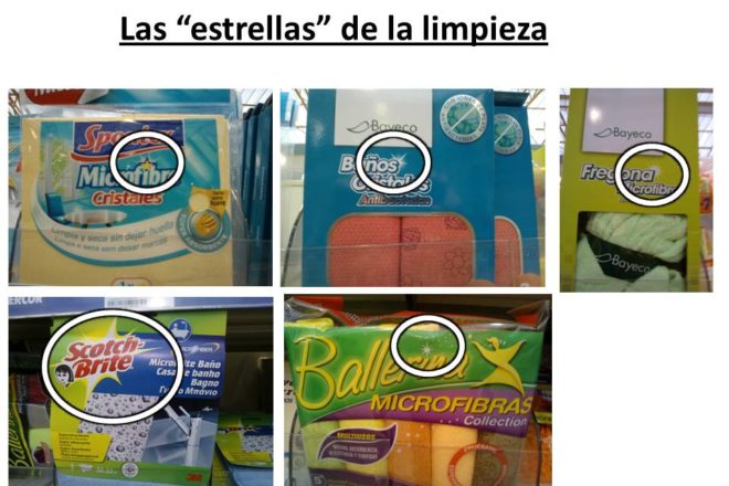 Las estrellas de la limpieza
