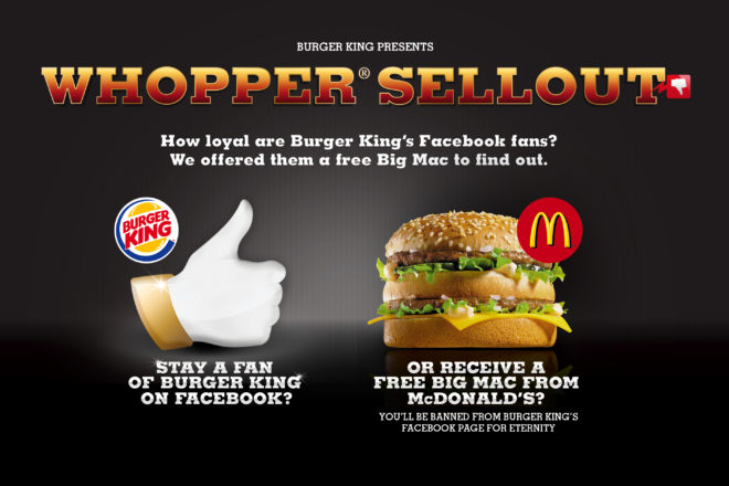 Burguer King Noruega lanzó una polémica campaña en redes sociales