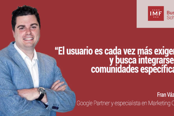 Fran Vázquez Google. Entrevista sobre Marketing Digital
