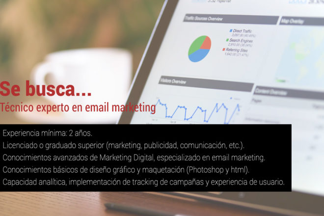 Oferta en experto en email marketing