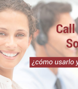 como usar un call center software
