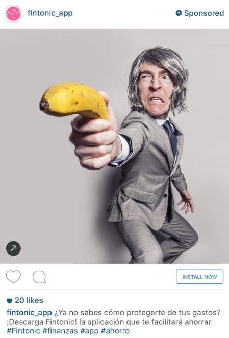  ejemplo de instagram ads