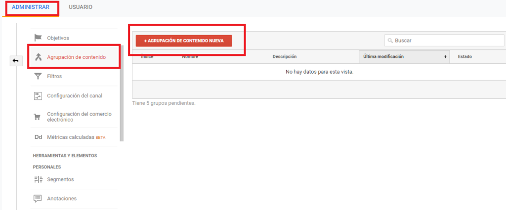 google analytics funcionalidades