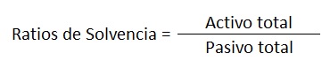 Formula ratios de solvencia
