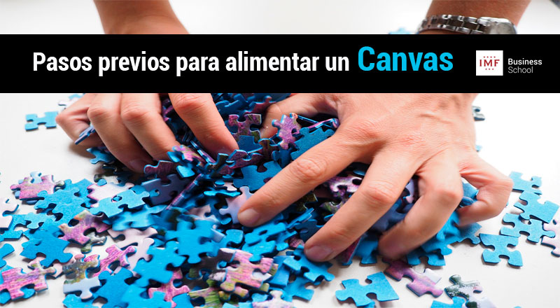 Pasos previos para alimentar un canvas