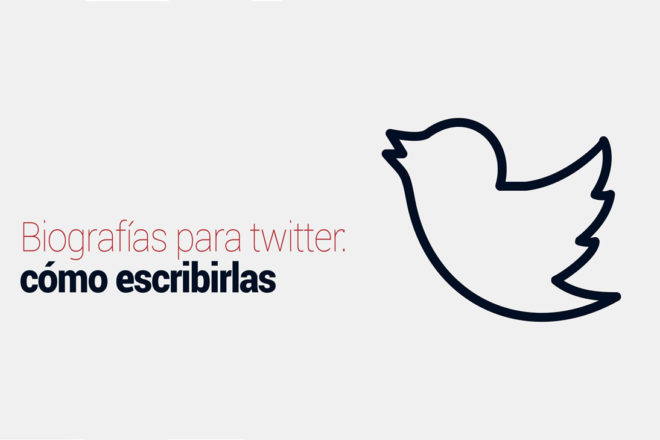 Biografías para twitter: cómo escribirlas