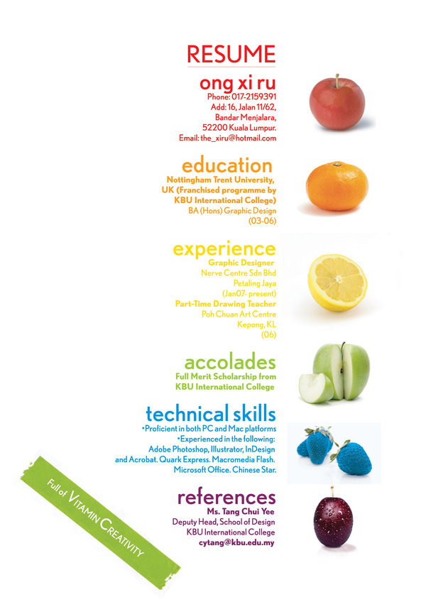 Ejemplos de Curriculums Originales
