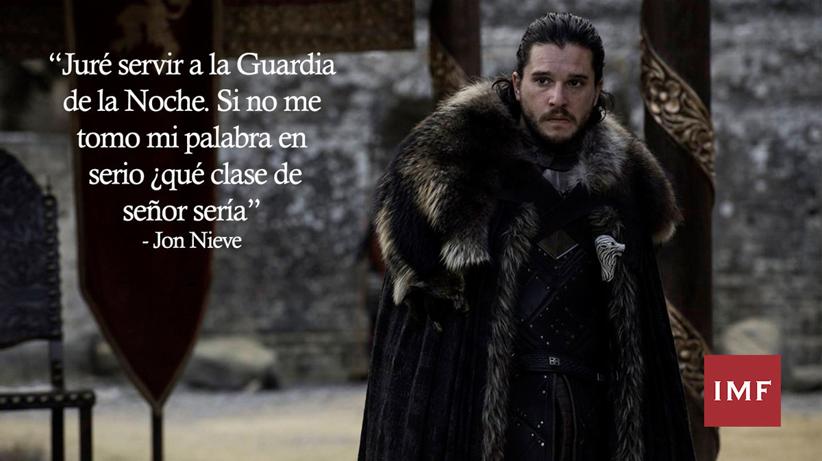 jon nieve juego de tronos frase