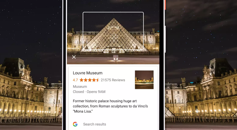 Museo del Louvre a través de Google Pixel 